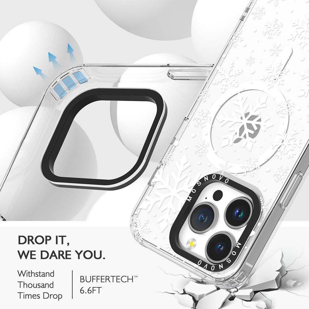 Snowflake Phone Case - iPhone 14 Pro Case - MOSNOVO