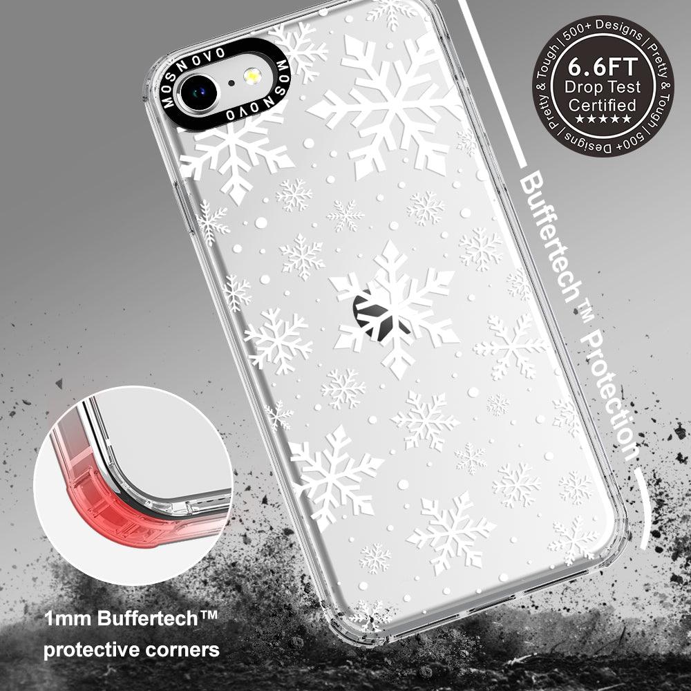 Snowflake Phone Case - iPhone 8 Case - MOSNOVO