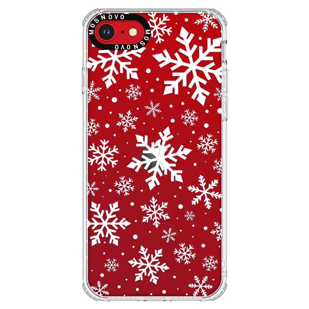 Snowflake Phone Case - iPhone SE 2022 Case - MOSNOVO