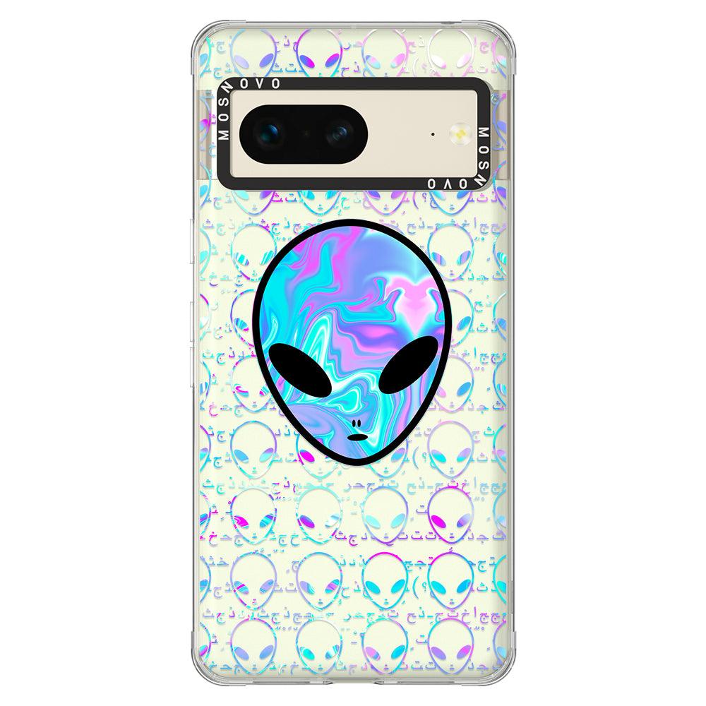 Space Alien Phone Case - Google Pixel 7 Case - MOSNOVO