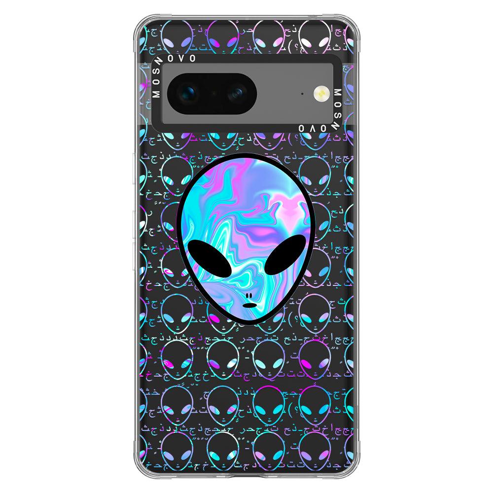 Space Alien Phone Case - Google Pixel 7 Case - MOSNOVO