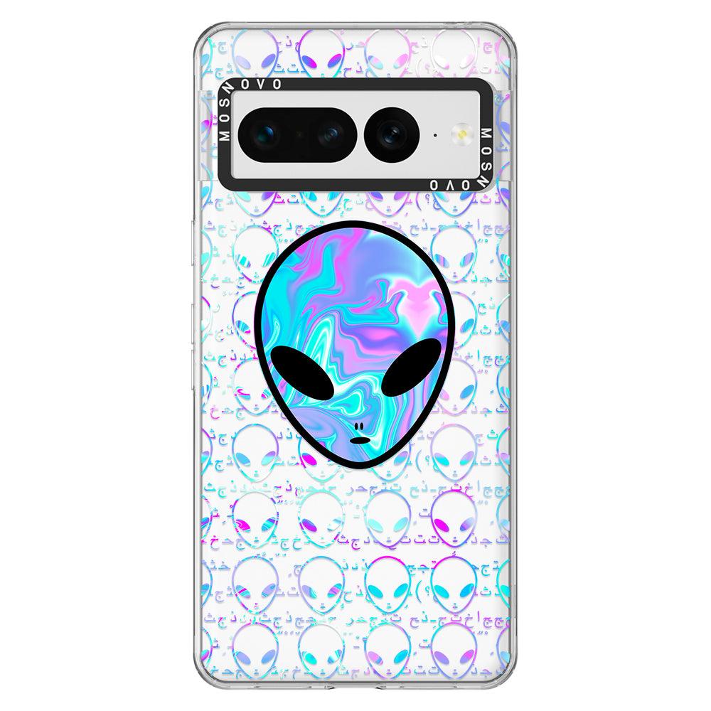 Space Alien Phone Case - Google Pixel 7 Pro Case - MOSNOVO