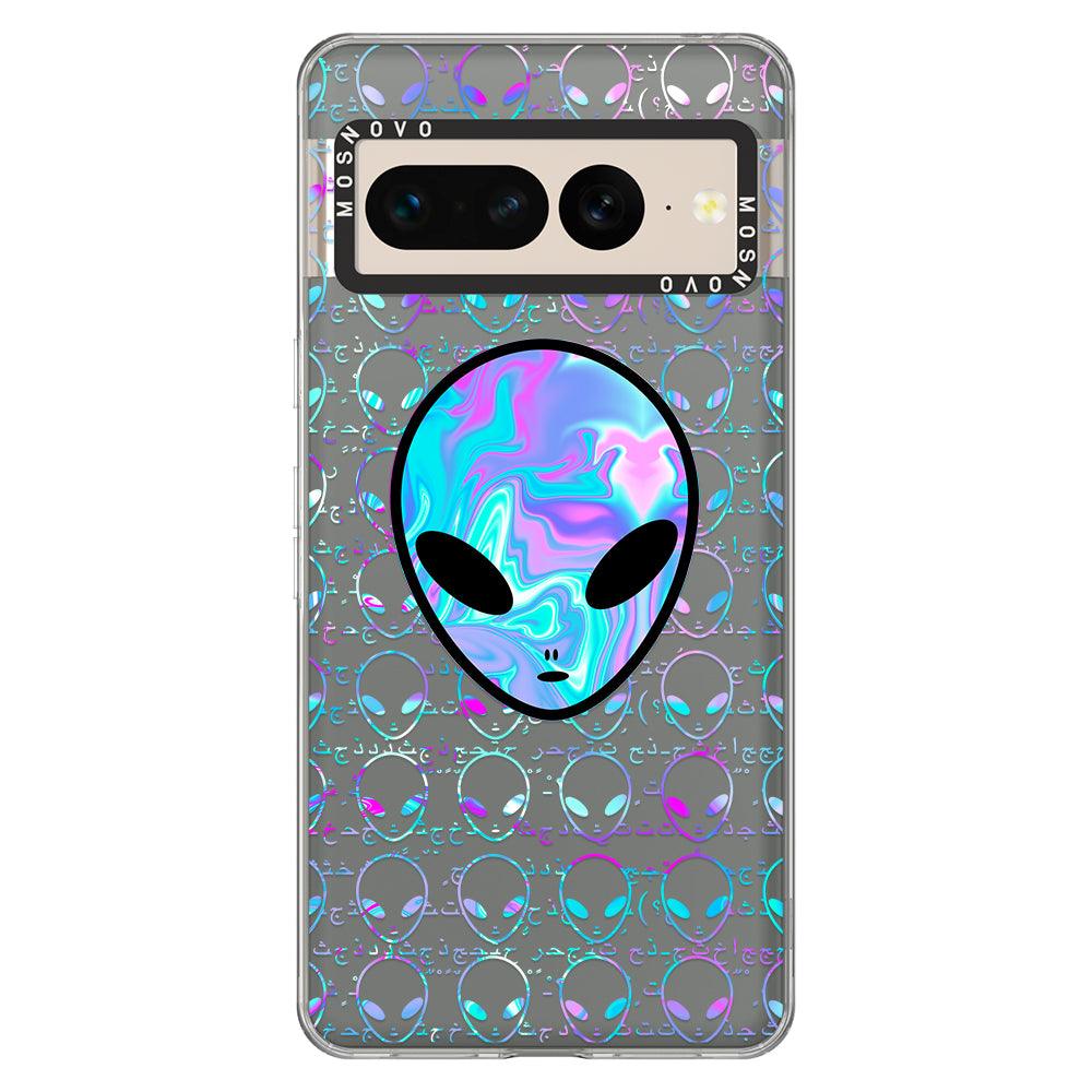 Space Alien Phone Case - Google Pixel 7 Pro Case - MOSNOVO