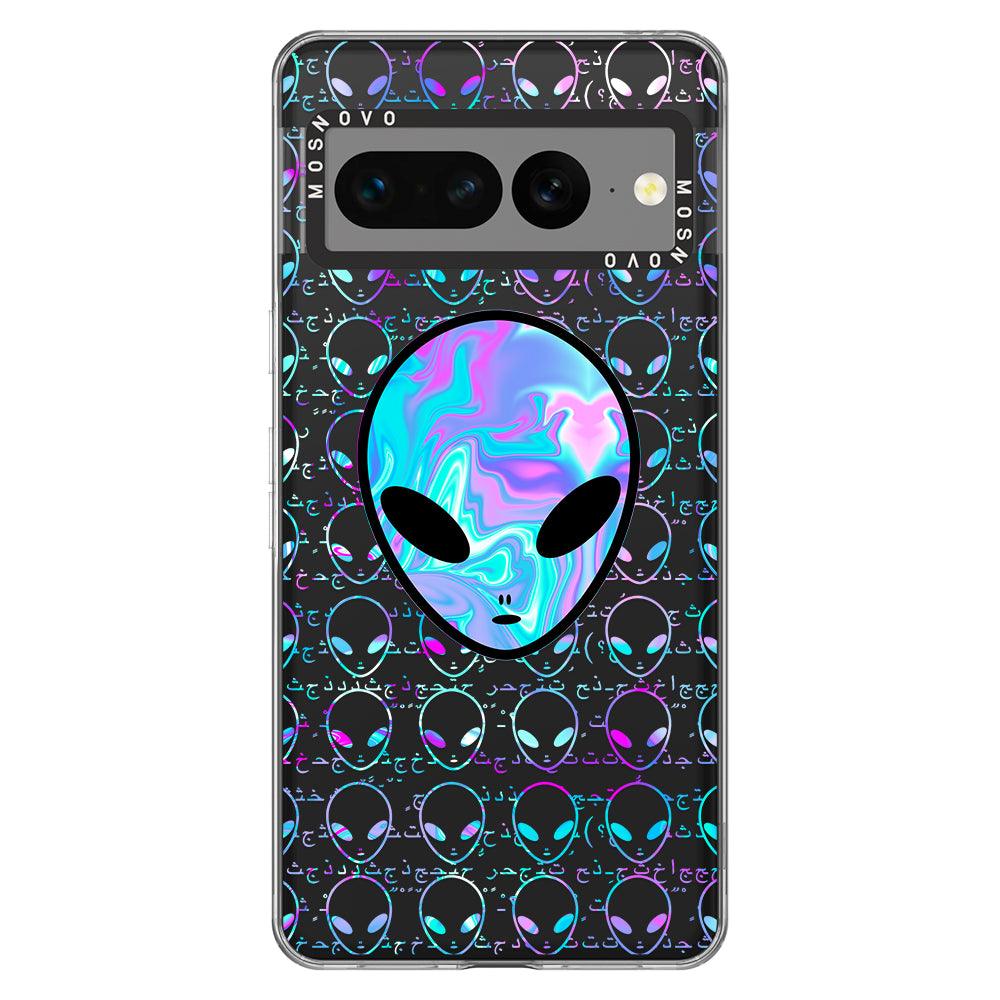 Space Alien Phone Case - Google Pixel 7 Pro Case - MOSNOVO