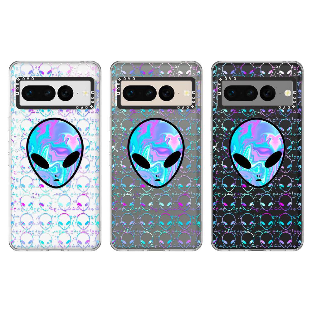 Space Alien Phone Case - Google Pixel 7 Pro Case - MOSNOVO