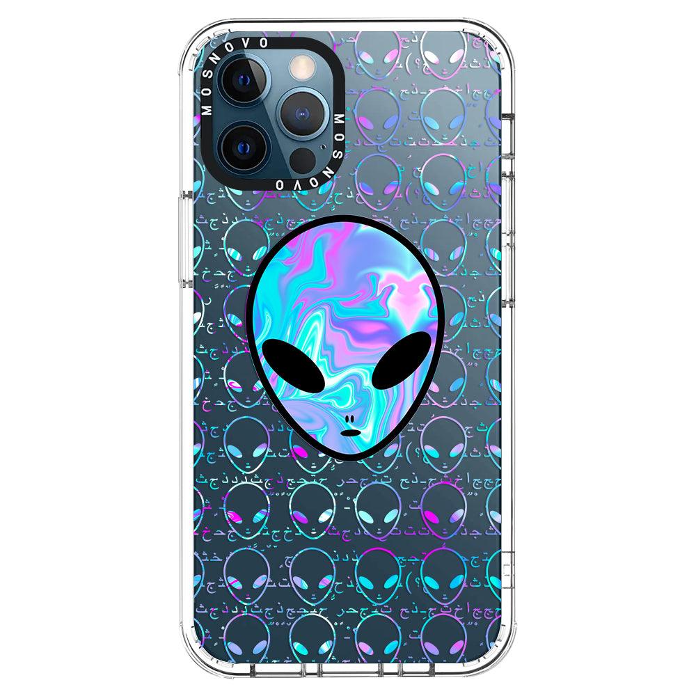 Space Alien Phone Case - iPhone 12 Pro Case - MOSNOVO