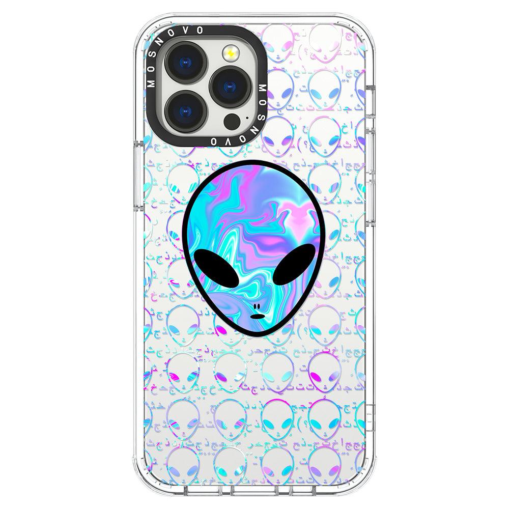 Space Alien Phone Case - iPhone 13 Pro Max Case - MOSNOVO