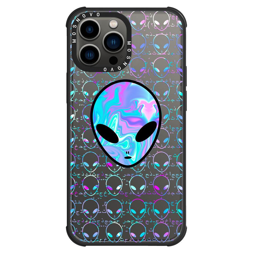 Space Alien Phone Case - iPhone 13 Pro Max Case - MOSNOVO