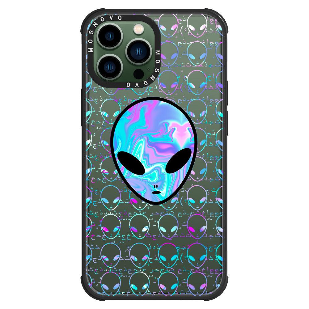 Space Alien Phone Case - iPhone 13 Pro Max Case - MOSNOVO