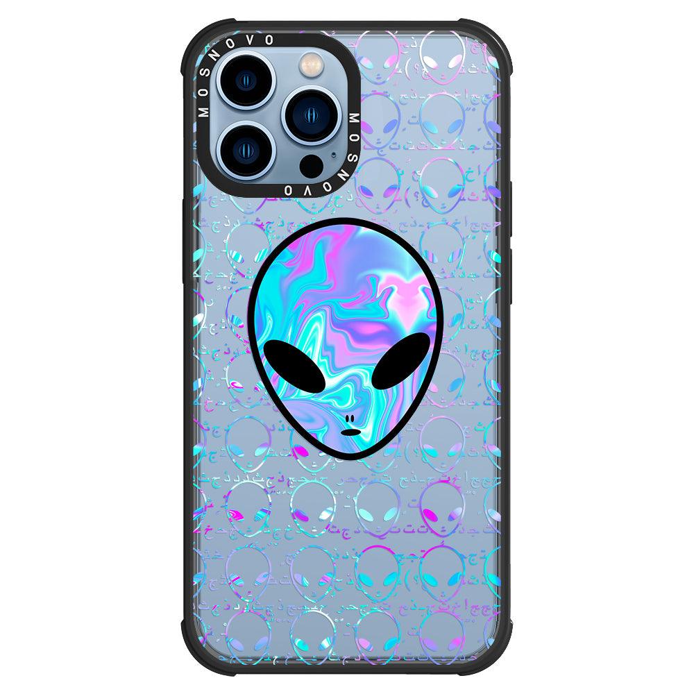 Space Alien Phone Case - iPhone 13 Pro Max Case - MOSNOVO