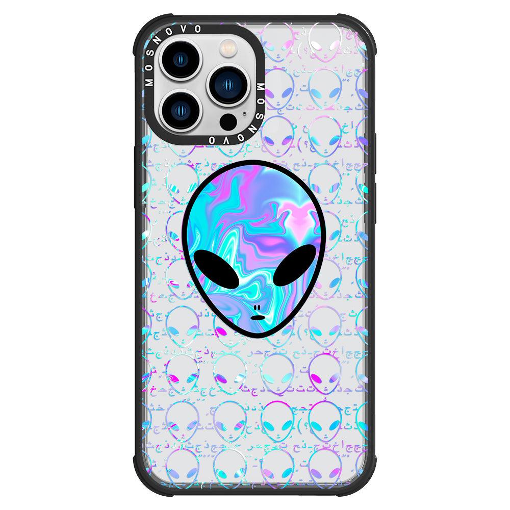 Space Alien Phone Case - iPhone 13 Pro Max Case - MOSNOVO