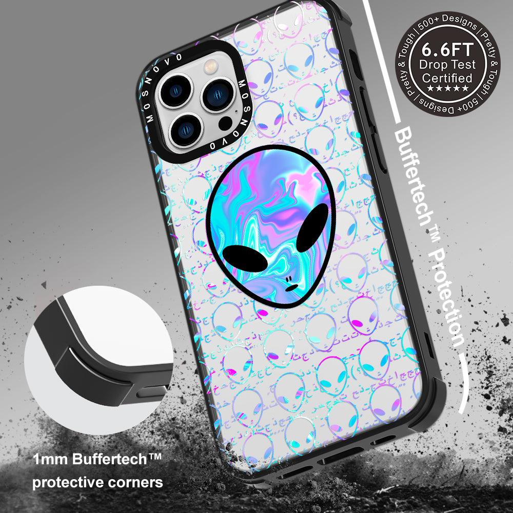 Space Alien Phone Case - iPhone 13 Pro Max Case - MOSNOVO