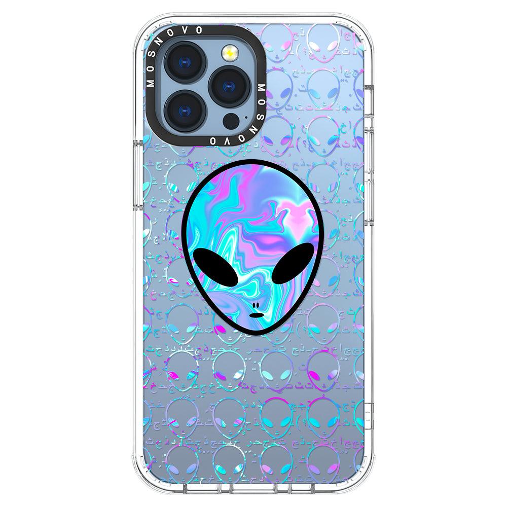 Space Alien Phone Case - iPhone 13 Pro Max Case - MOSNOVO