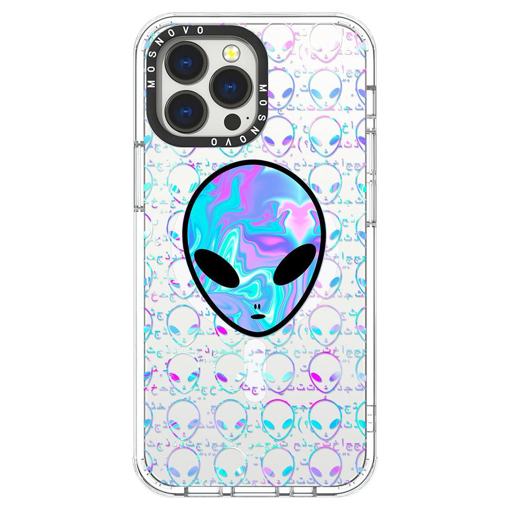 Space Alien Phone Case - iPhone 13 Pro Max Case - MOSNOVO