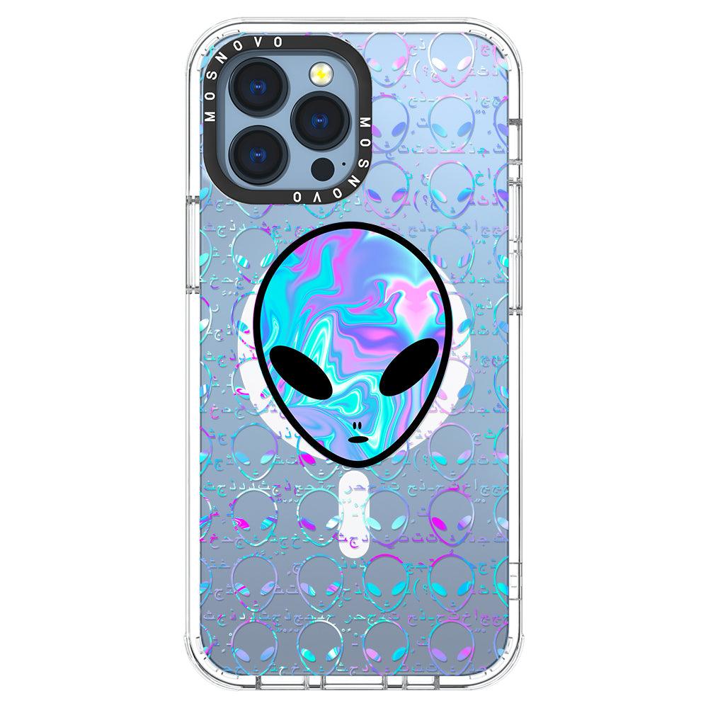 Space Alien Phone Case - iPhone 13 Pro Max Case - MOSNOVO