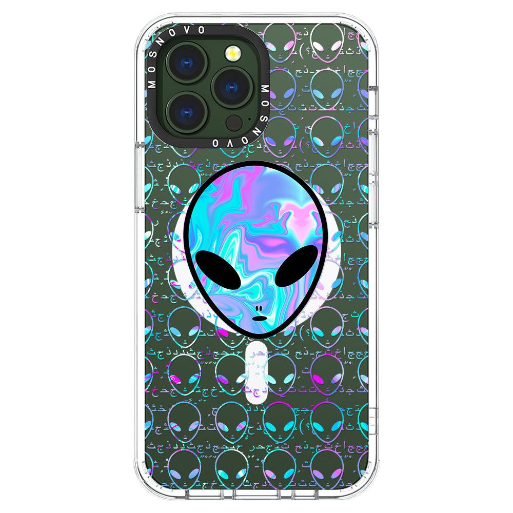 Space Alien Phone Case - iPhone 13 Pro Max Case - MOSNOVO