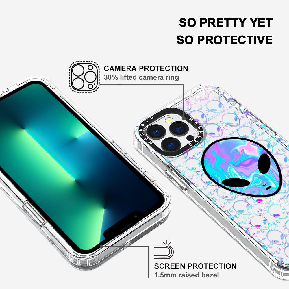 Space Alien Phone Case - iPhone 13 Pro Max Case - MOSNOVO