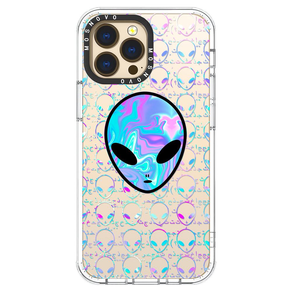 Space Alien Phone Case - iPhone 13 Pro Max Case - MOSNOVO