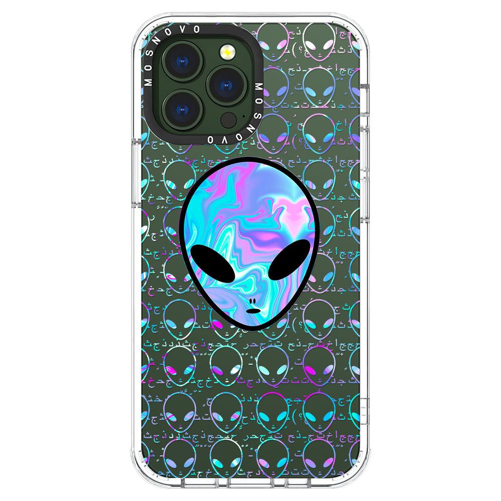 Space Alien Phone Case - iPhone 13 Pro Max Case - MOSNOVO