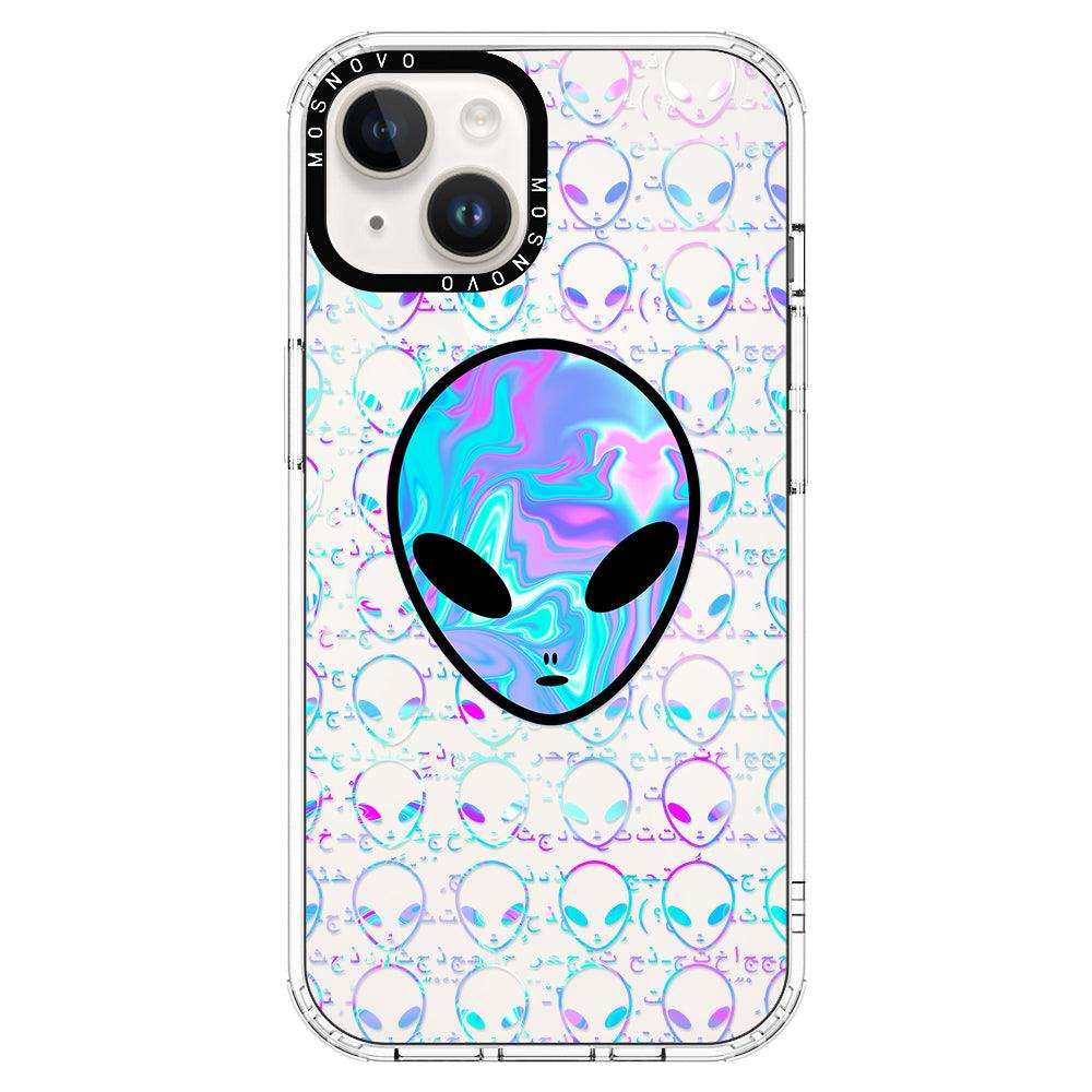 Space Alien Phone Case - iPhone 14 Case - MOSNOVO