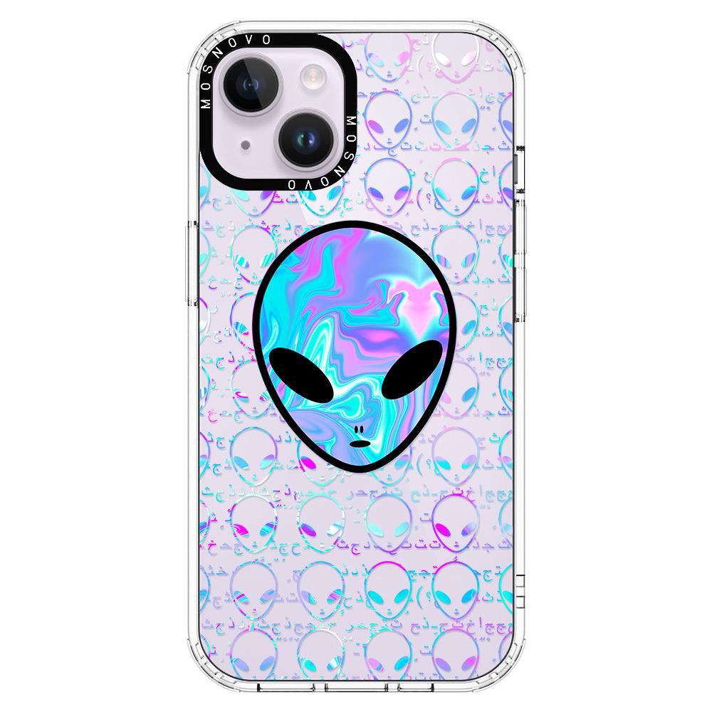 Space Alien Phone Case - iPhone 14 Case - MOSNOVO