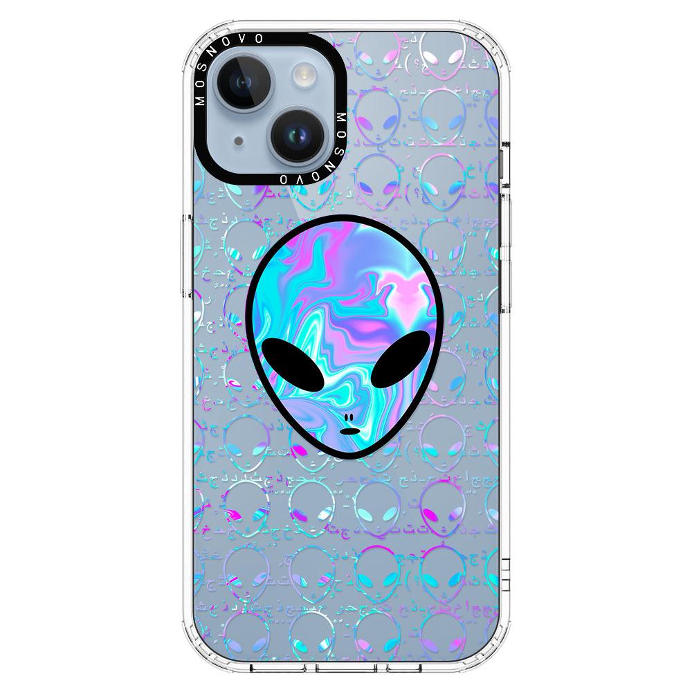 Space Alien Phone Case - iPhone 14 Case - MOSNOVO