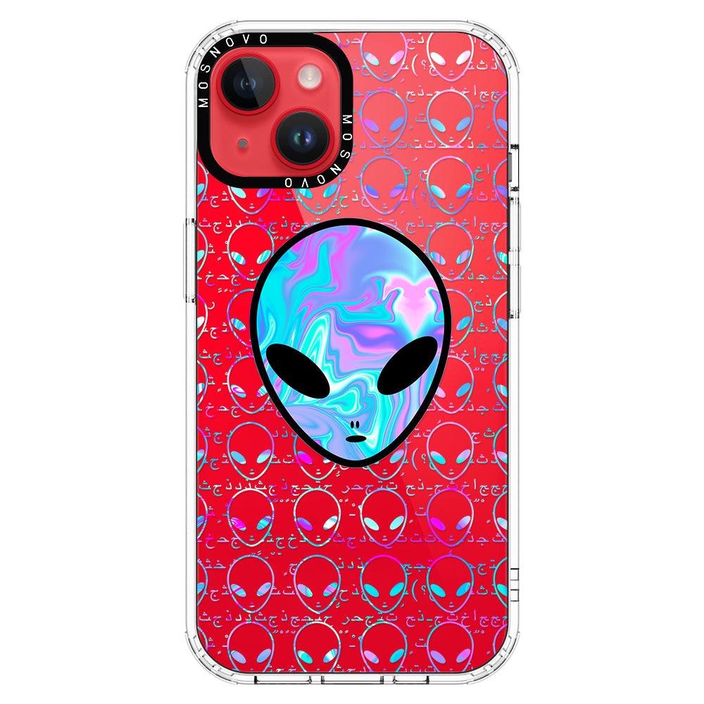 Space Alien Phone Case - iPhone 14 Case - MOSNOVO