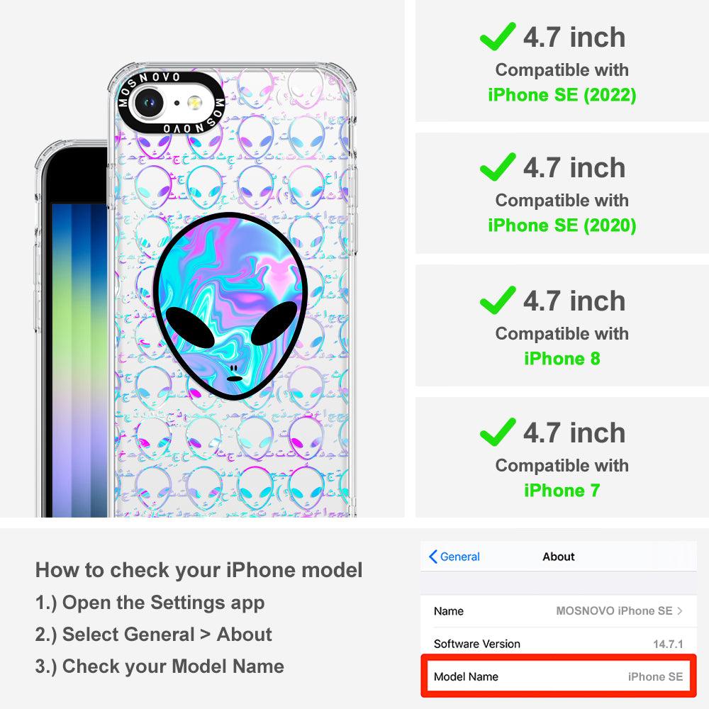 Space Alien Phone Case - iPhone 7 Case