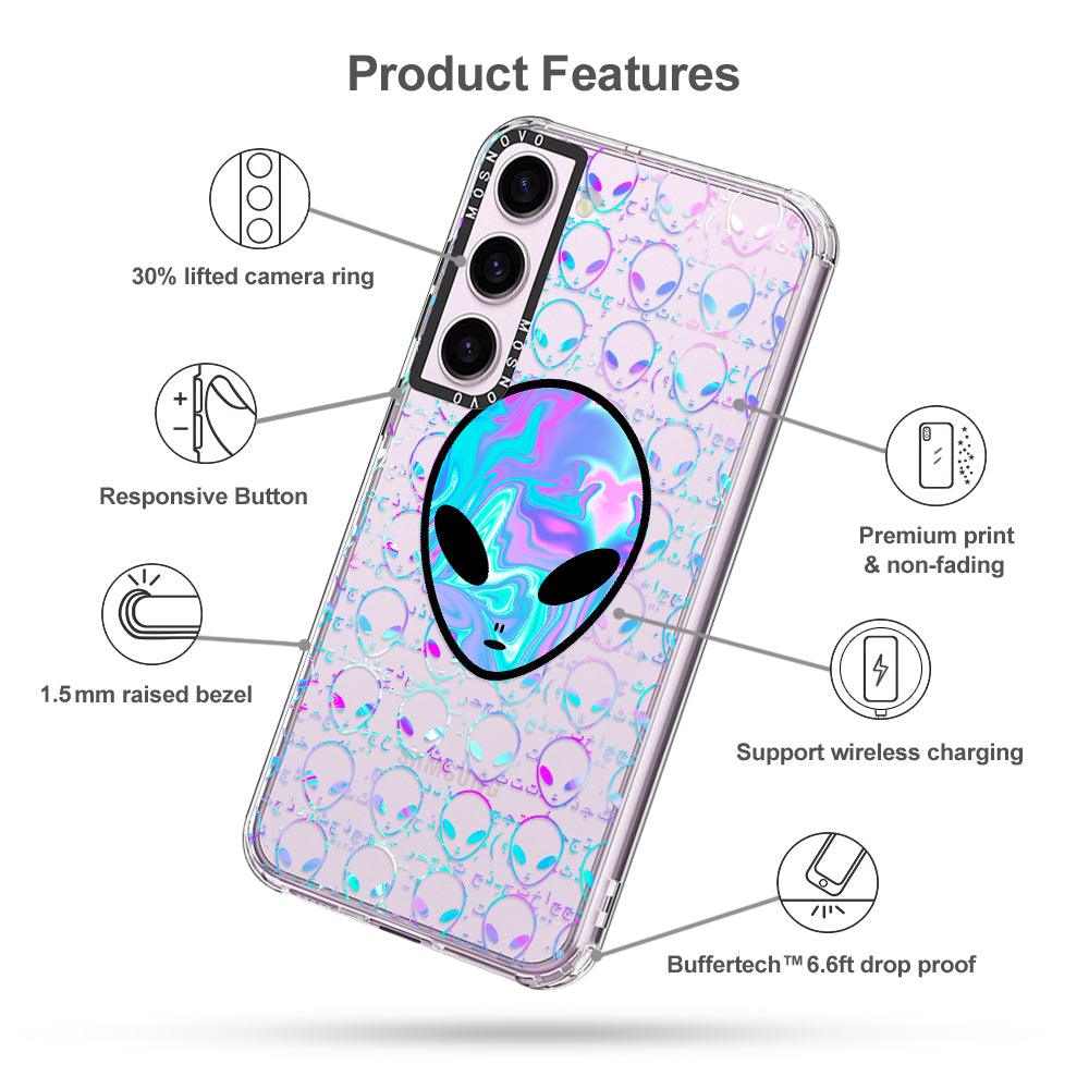 Space Alien Phone Case - Samsung Galaxy S23 Case - MOSNOVO