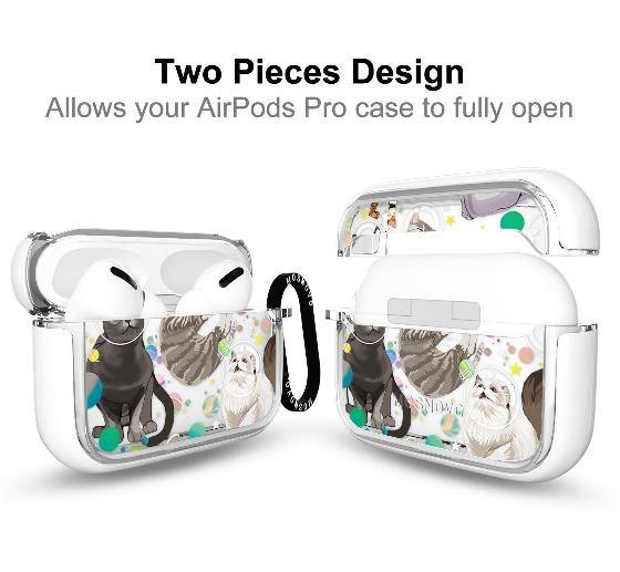 Space Cat AirPods Pro Case - MOSNOVO