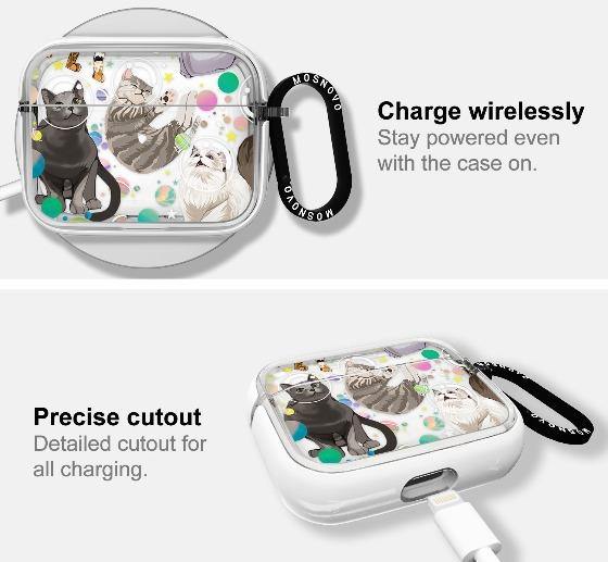 Space Cat AirPods Pro Case - MOSNOVO