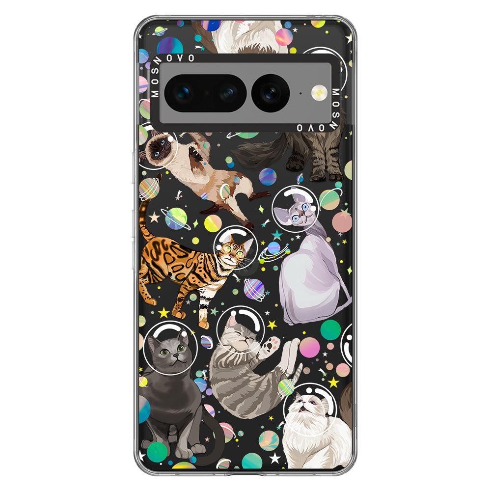 Space Cat Phone Case - Google Pixel 7 Pro Case - MOSNOVO