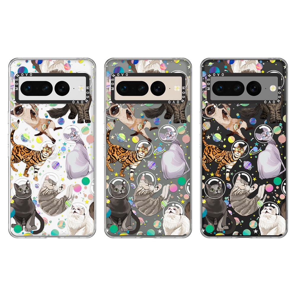 Space Cat Phone Case - Google Pixel 7 Pro Case - MOSNOVO