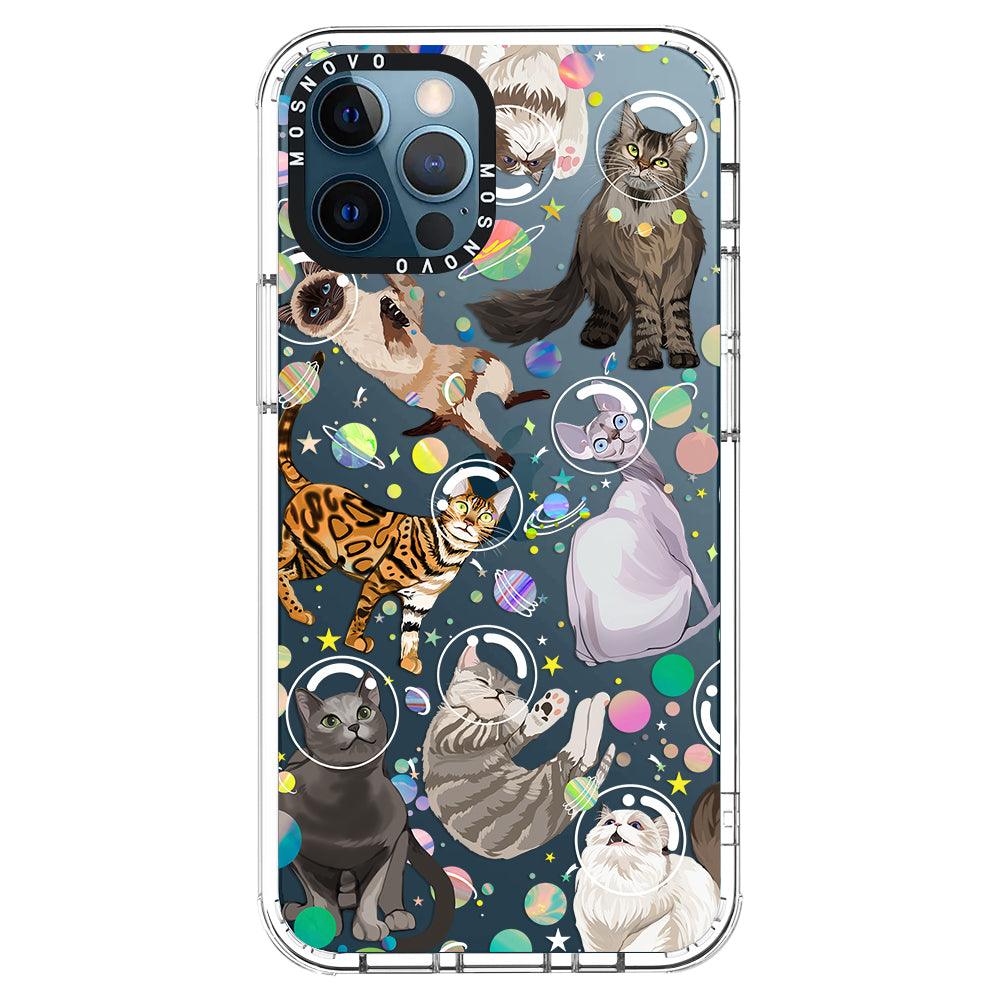 Space Cat Phone Case - iPhone 12 Pro Max Case - MOSNOVO