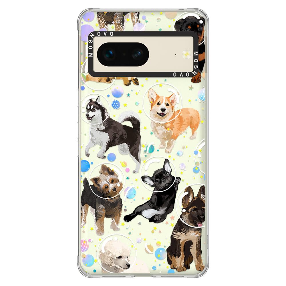 Space Dog Phone Case - Google Pixel 7 Case - MOSNOVO