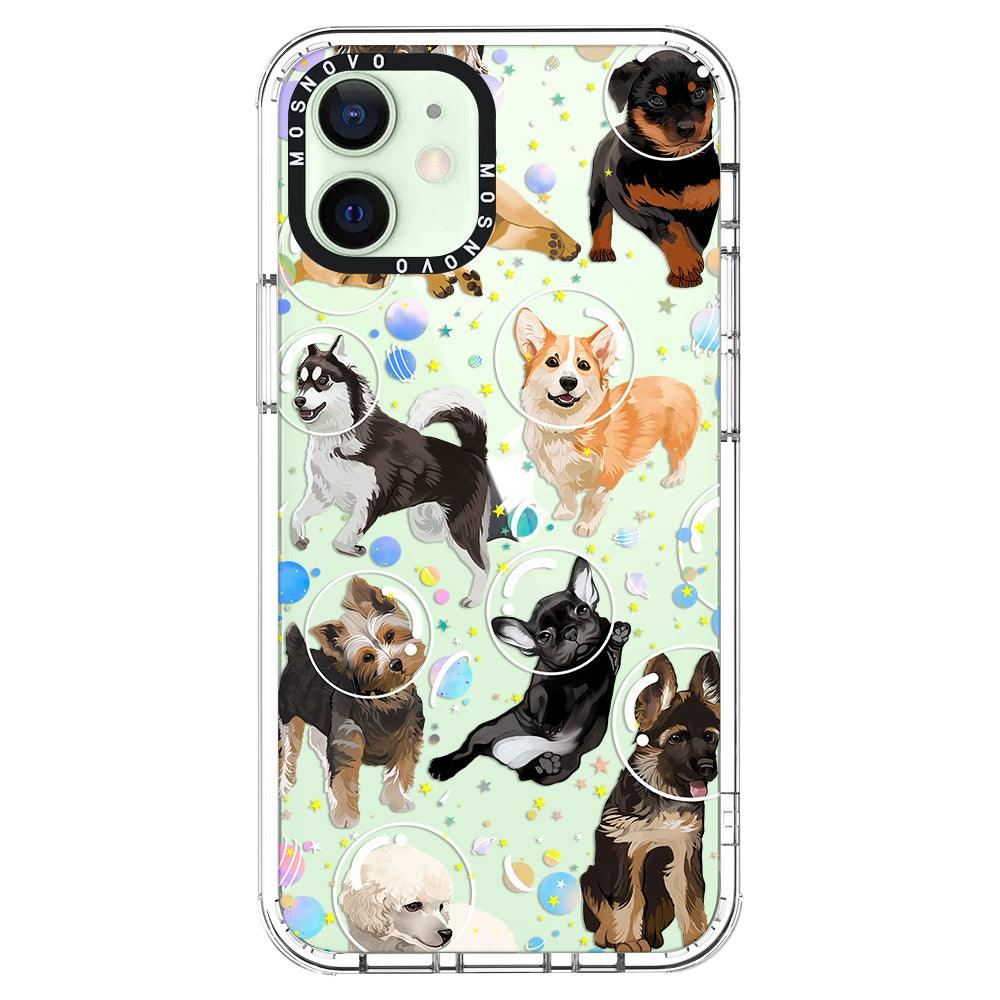 Space Dog Phone Case - iPhone 12 Mini Case - MOSNOVO