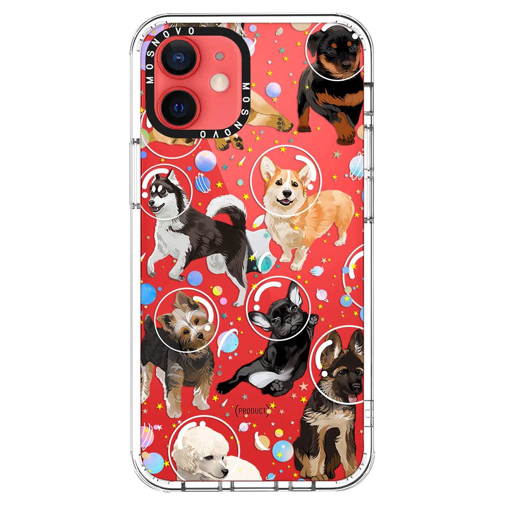 Space Dog Phone Case - iPhone 12 Mini Case - MOSNOVO