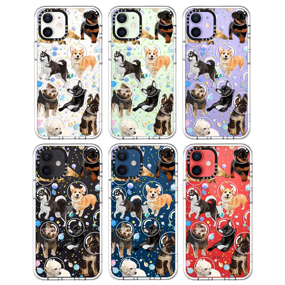 Space Dog Phone Case - iPhone 12 Mini Case - MOSNOVO