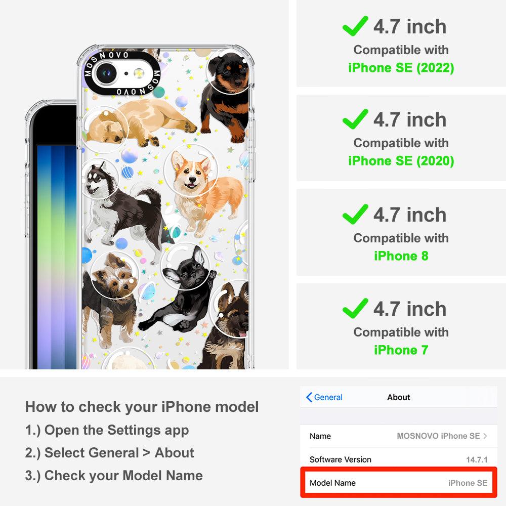 Space Dog Phone Case - iPhone 8 Case - MOSNOVO