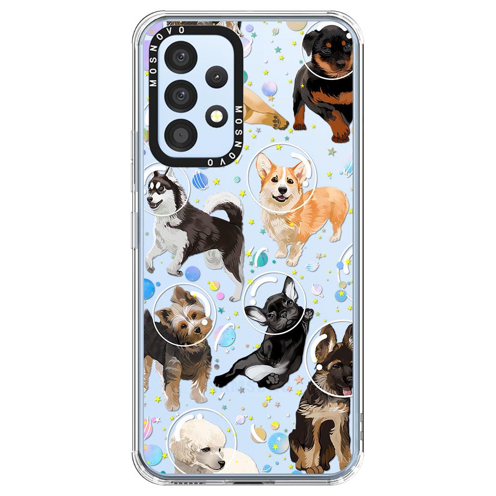 Space Dog Phone Case - Samsung Galaxy A53 Case - MOSNOVO