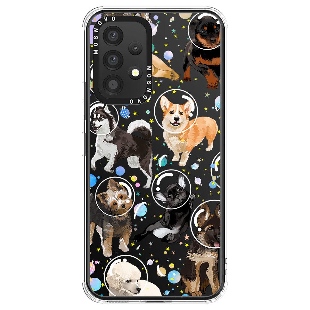 Space Dog Phone Case - Samsung Galaxy A53 Case - MOSNOVO