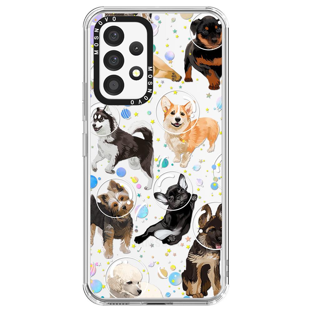 Space Dog Phone Case - Samsung Galaxy A53 Case - MOSNOVO