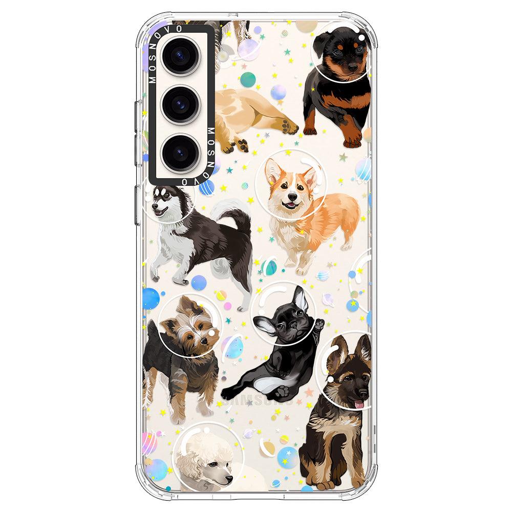 Space Dog Phone Case - Samsung Galaxy S23 Case - MOSNOVO