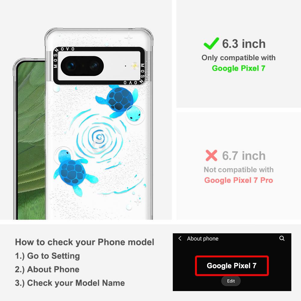 Space Turtle Phone Case - Google Pixel 7 Case - MOSNOVO