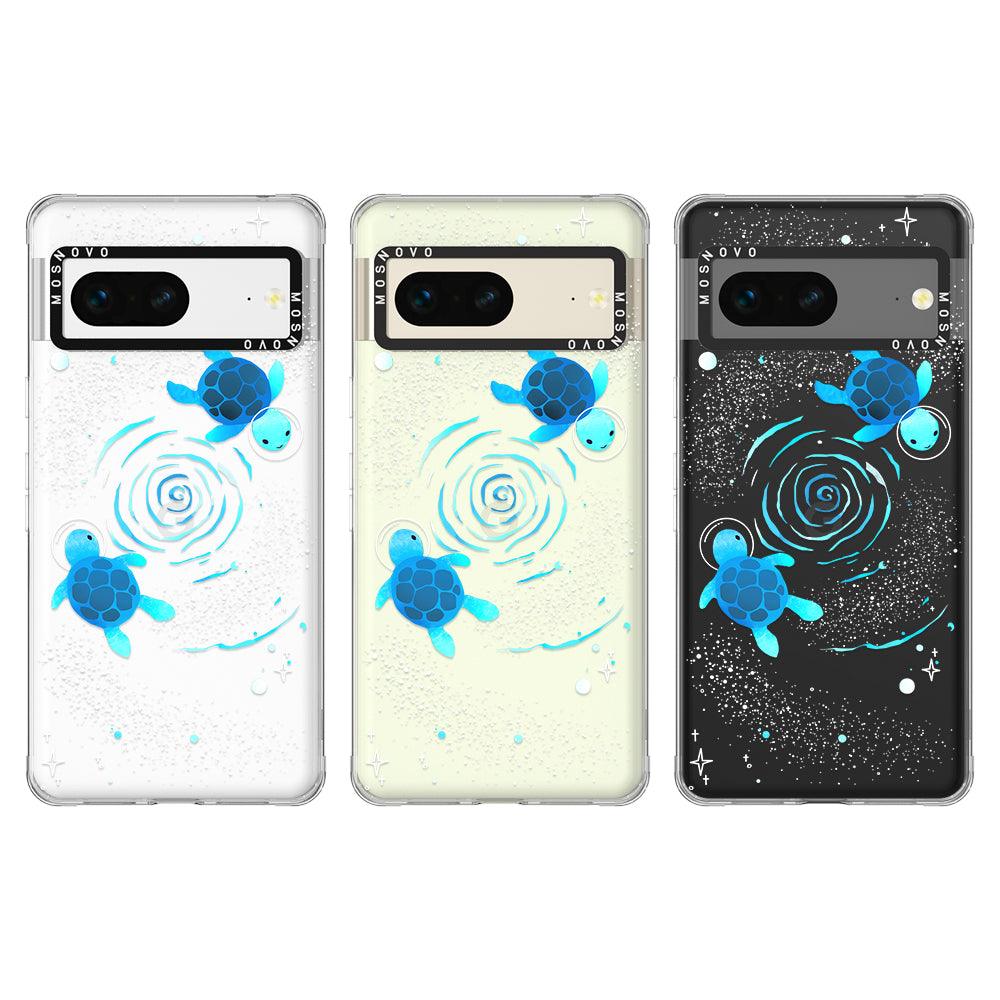 Space Turtle Phone Case - Google Pixel 7 Case - MOSNOVO