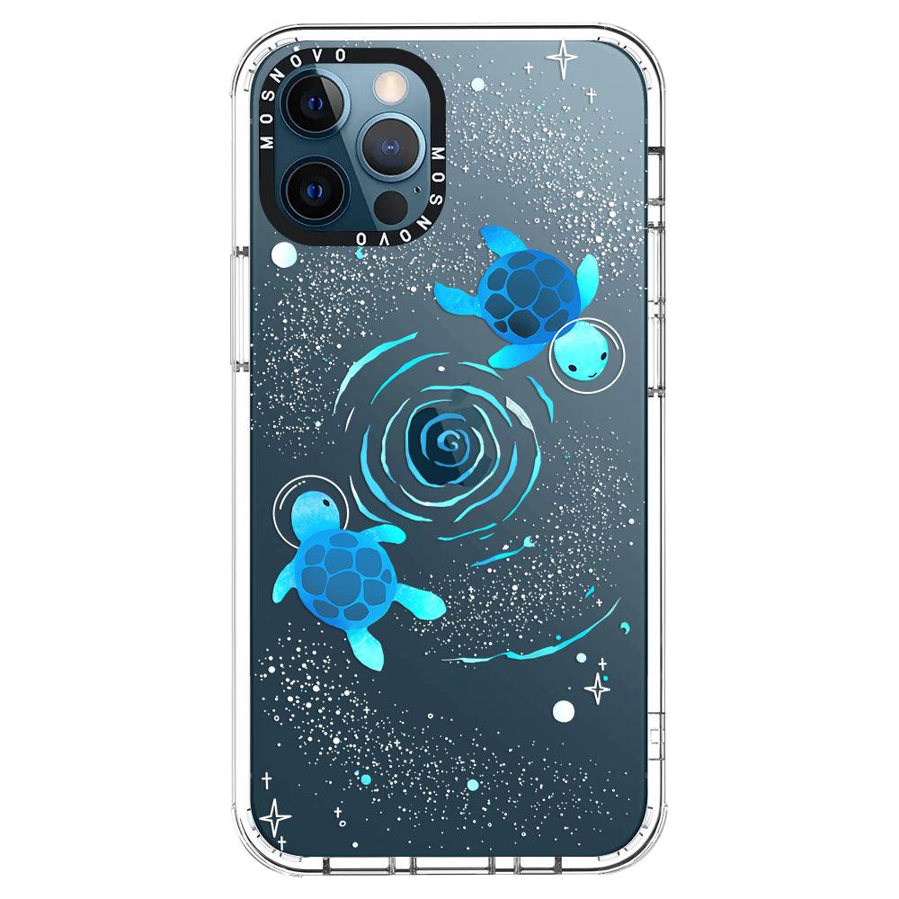 Space Turtle Phone Case - iPhone 12 Pro Max Case - MOSNOVO