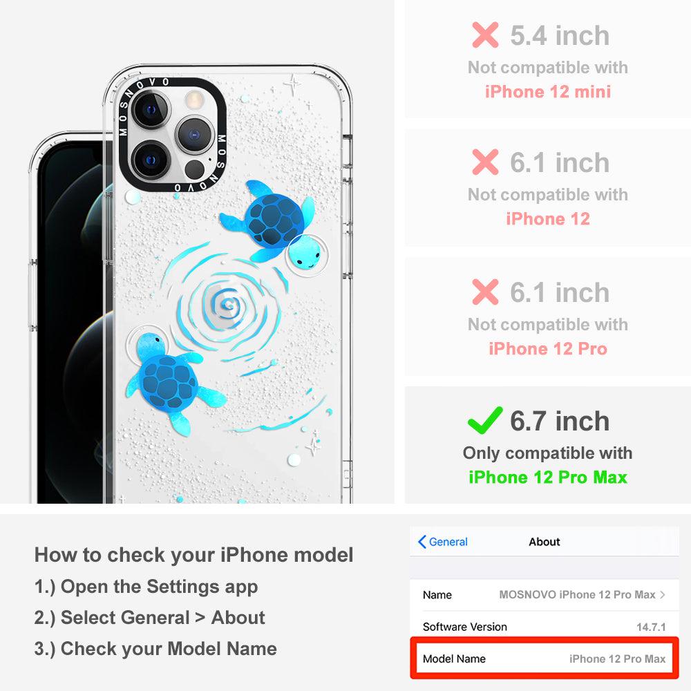 Space Turtle Phone Case - iPhone 12 Pro Max Case - MOSNOVO