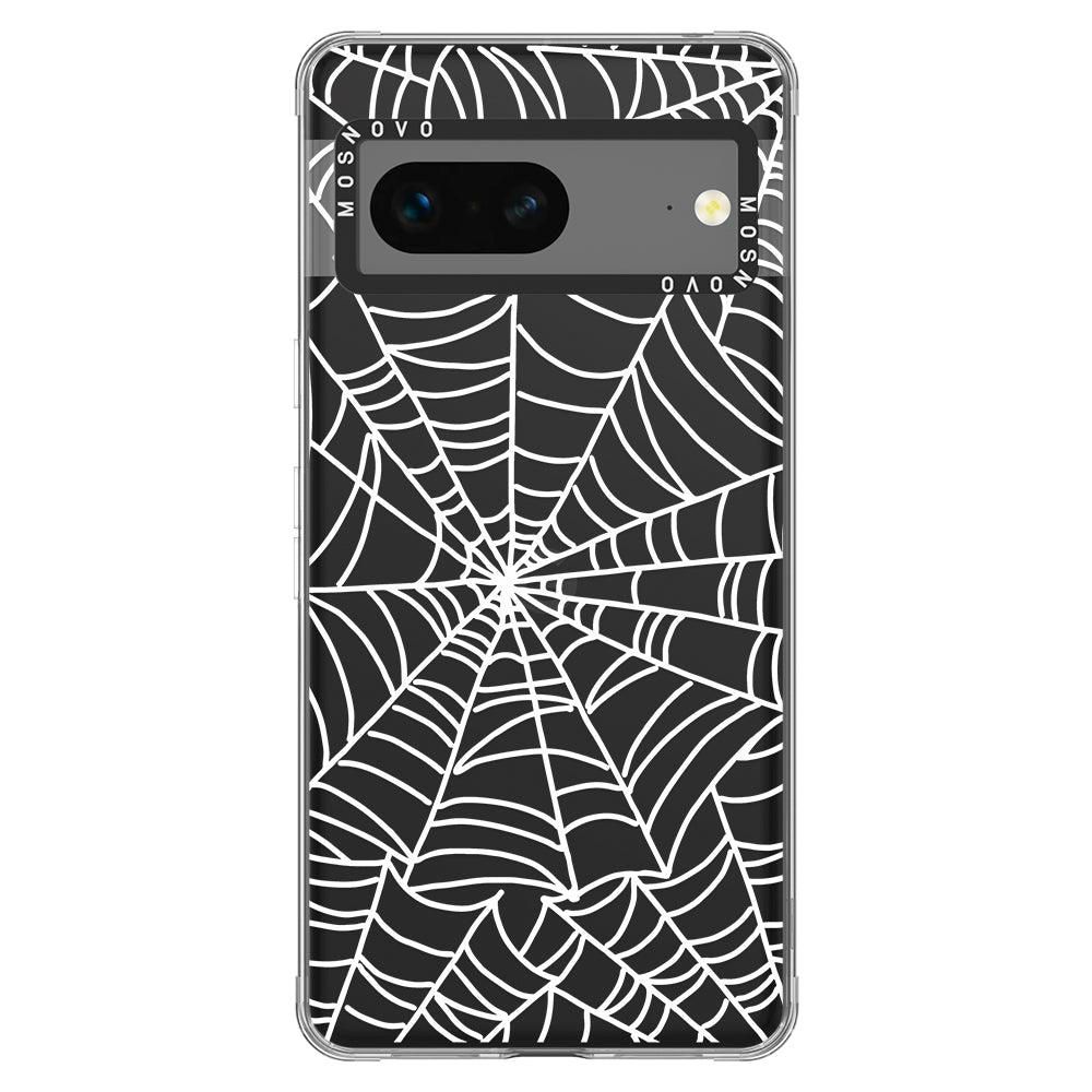 Spider Web Phone Case - Google Pixel 7 Case - MOSNOVO