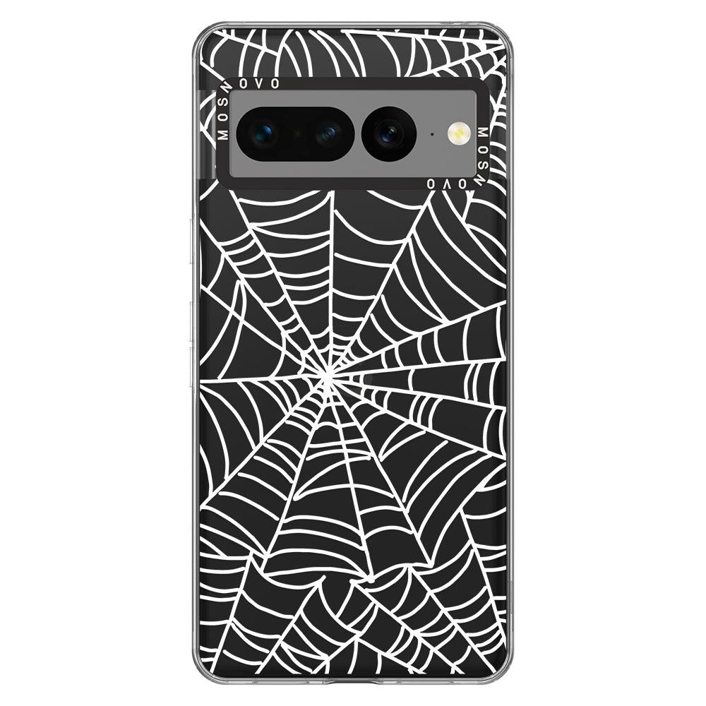 Spider Web Phone Case - Google Pixel 7 Pro Case - MOSNOVO