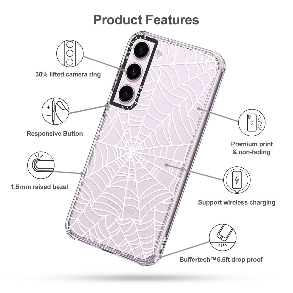 Spider Web Phone Case - Samsung Galaxy S23 Plus Case - MOSNOVO